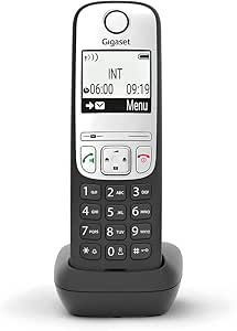 GIGASET A690HX Black 5.1 Cm 2 Zoll Schwarz-Weiss Grafik-Display Freisprechen Telefonbuch Fr DECT Basisstationen Und Router