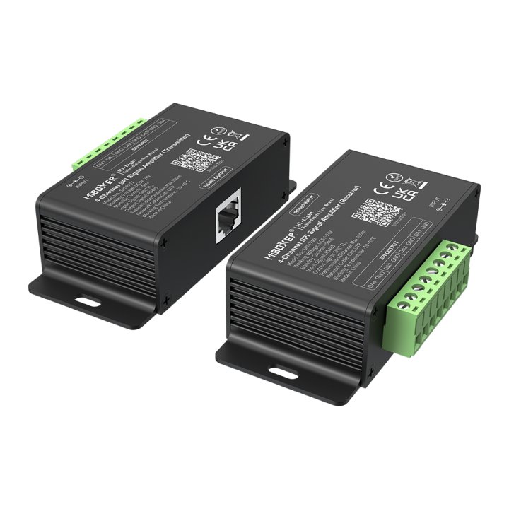 MiBoxer SPI-PA4 LED Pixel LED Controller SPI-Serie 4-Channel Amplifier/Repeater