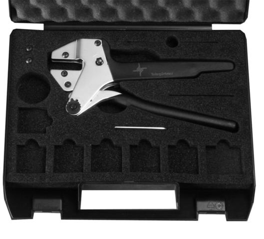 Telegärtner Koax, Crimpzange, universell(ohne Einsatz), Telegärtner Koax, Crimpzange, universell(ohne Einsatz),