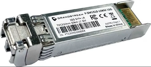 Grandstream Networks F-SM1310-10KM-10G network transceiver module Fiber optic 10000 Mbit/s SFP+ 1310 nm