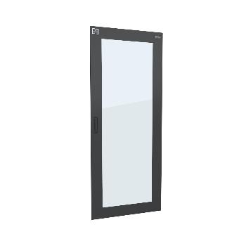 Vertiv(KnüRr) Zub.Miracle2, GlastüR, FüR Cabinet B800/H2000mm, Lichtgrau