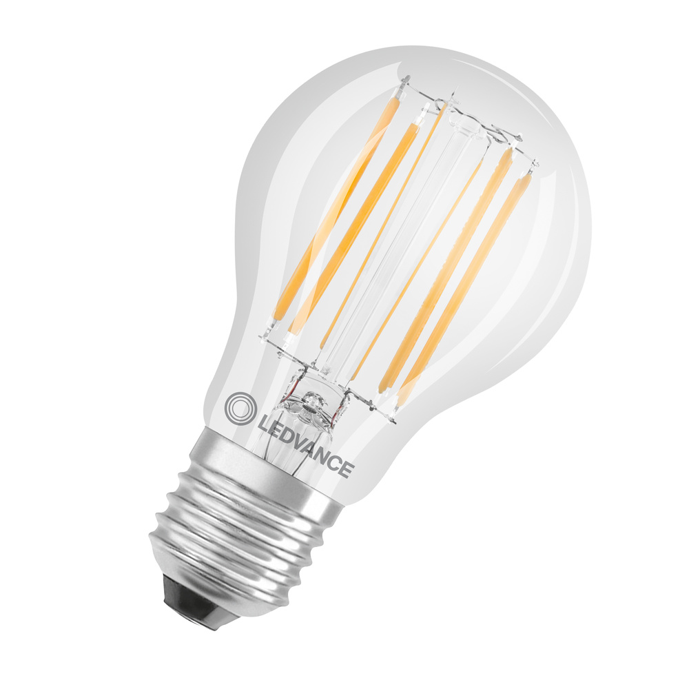 LEDVANCE LED CLASSIC A V 7.5W 827 Clear E27