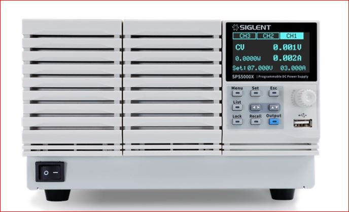 Siglent SPS5165X DC Labornetzgerät / Das SPS5165X ist ein DC Labornetzgerät mit drei Kanälen und hat eine max. Ausgangsleistung von 1080W. Siglent SPS5165X DC Labornetzgerät / Das SPS5165X ist ein DC Labornetzgerät mit drei Kanälen und hat eine max. Ausgangsleistung von 1080W.