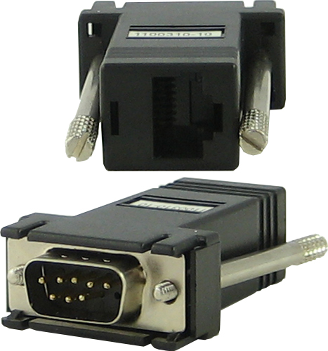 Perle Cable IOLAN RJ45F To DB-9M (DTE) Crossover Adapter For IOLAN With Sun/Cisco 8er-Pack