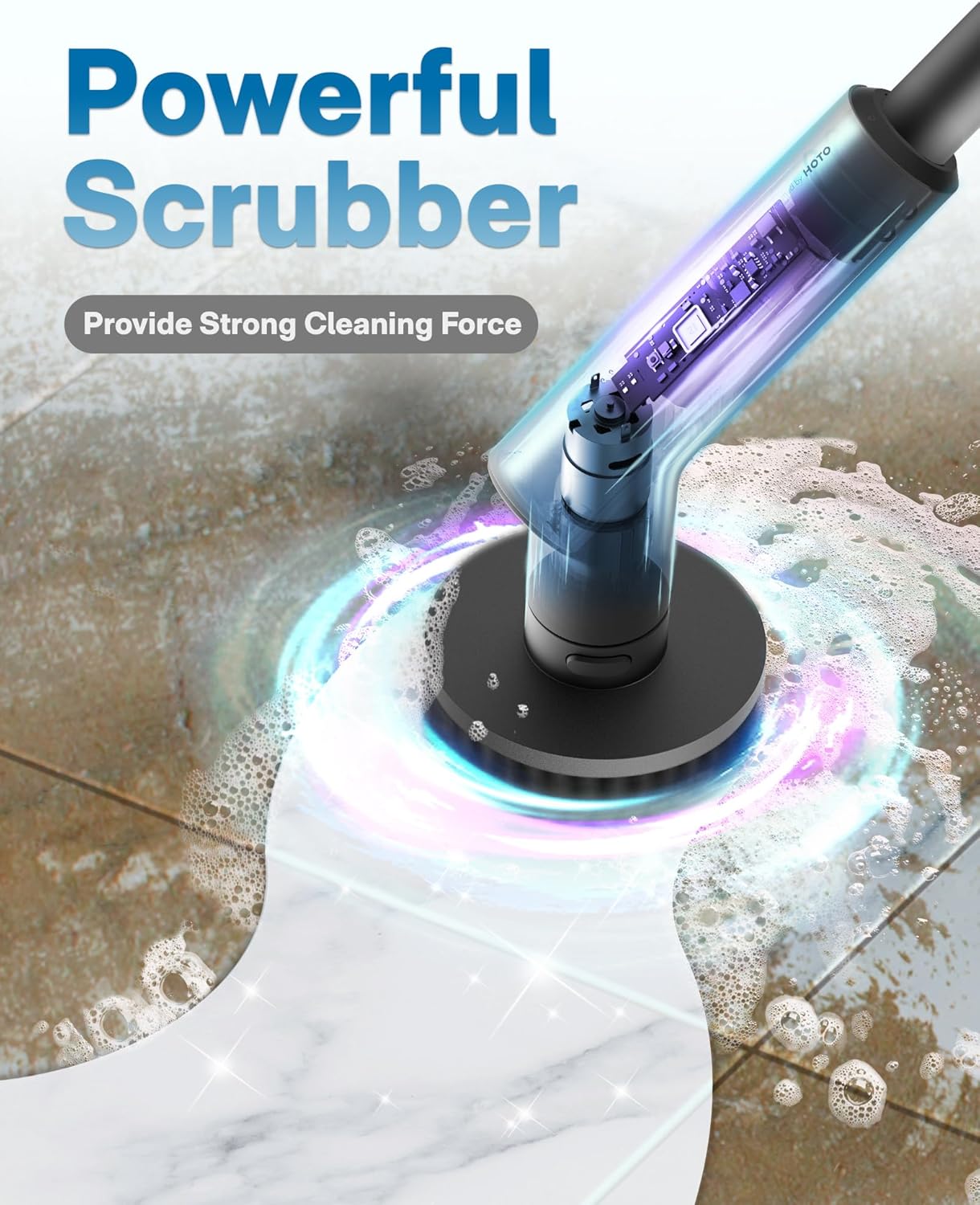 HOTO • Srubbers • Electric Spin Scrubber • QWQJS001