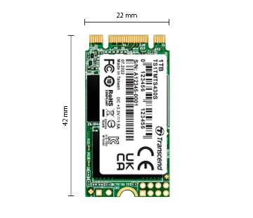Transcend 430S 1 TB M.2 Serial ATA III 3D NAND
