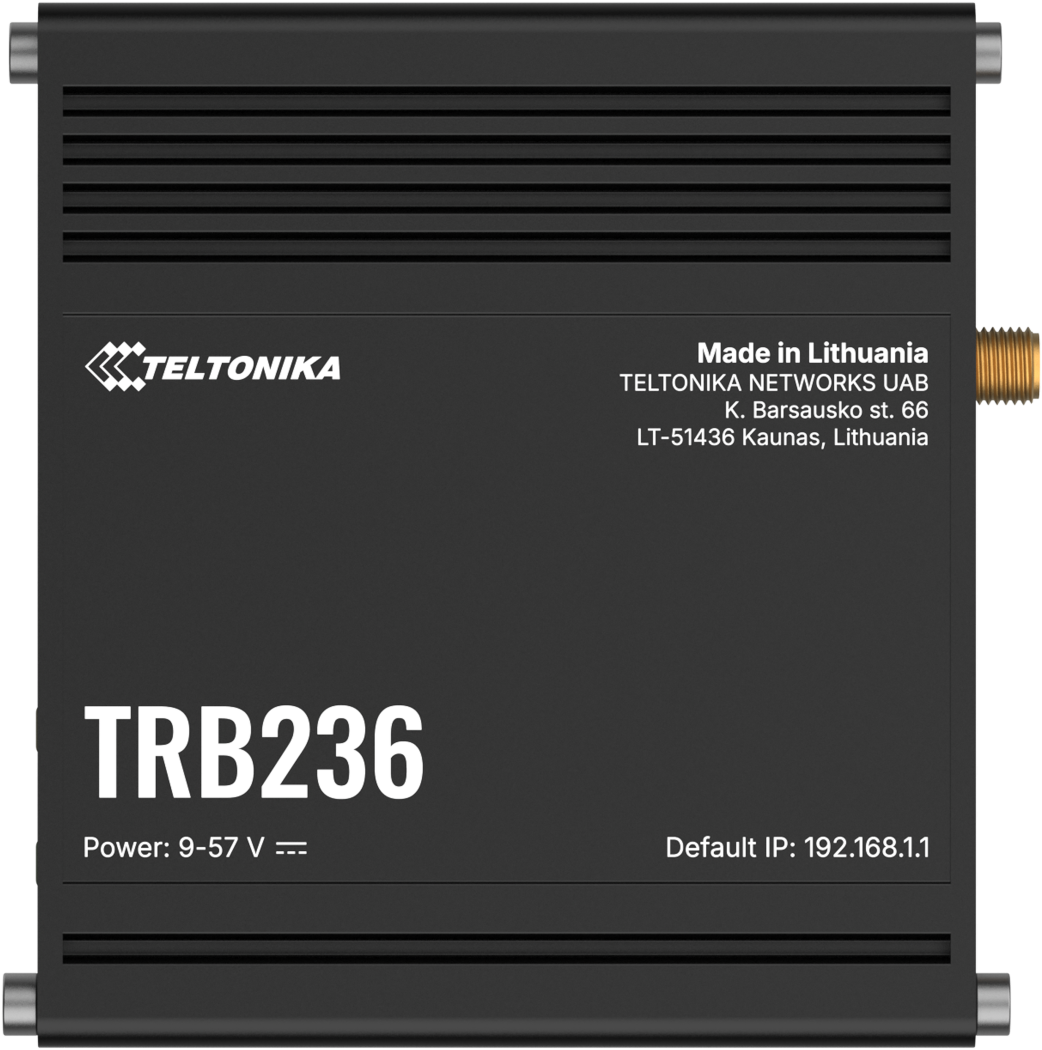 Teltonika Gateway TRB236 Industrieller LTE 450 IoT-Gateway