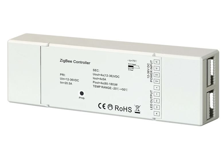 Synergy 21 LED Controller EOS 10 ZigBee 5-Kanal Controller RGB-WW (RGB-CCT) Synergy 21 LED Controller EOS 10 ZigBee 5-Kanal Controller RGB-WW (RGB-CCT)