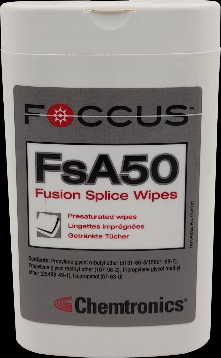 NetPeppers LWL Glasfaser, Reiningungstücher, Chemtronics Nassreinigungstücher für Fusionsspleiße - 50 Stück (9 x 11 cm) NetPeppers LWL Glasfaser, Reiningungstücher, Chemtronics Nassreinigungstücher für Fusionsspleiße - 50 Stück (9 x 11 cm)