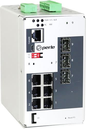 Perle Ethernet Switch IDS-409-3SFP