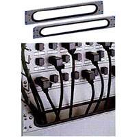 Vertiv(KnüRr) Zub.KabeldurchfüHrungsplatte,1HE,Schwarz, 6-Pack