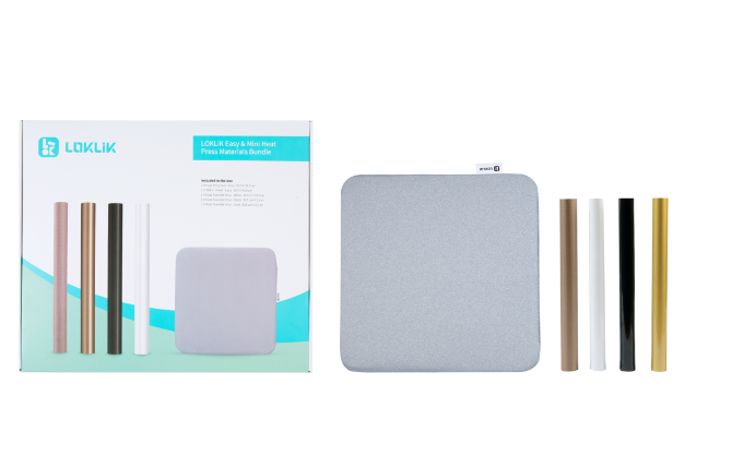 LOKLiK Starter Pack Materialien FüR Mini Easy Heat Press