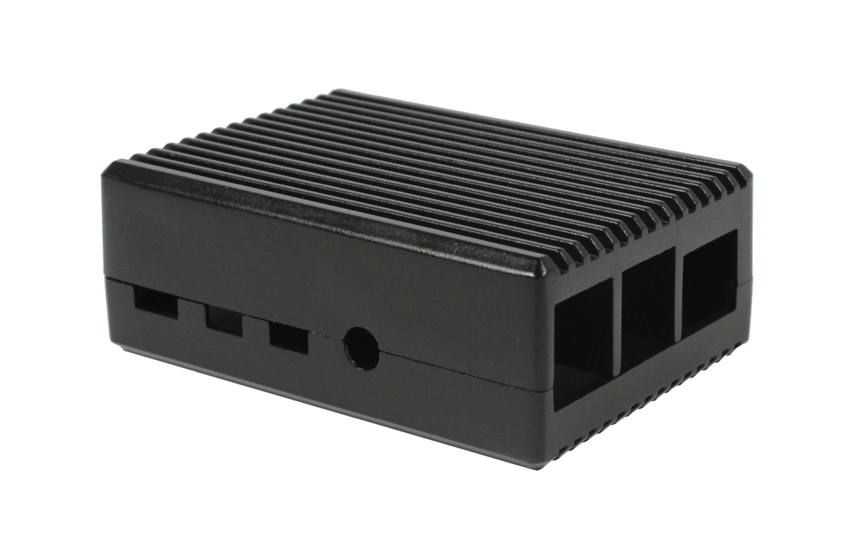 Raspberry Pi® 4 Zubehör - Gehäuse Kit Aluminium mit passiver Kühlung Raspberry Pi® 4 Zubehör - Gehäuse Kit Aluminium mit passiver Kühlung