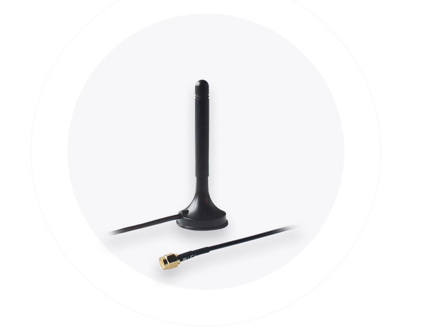 Teltonika · Zubehör · Antenne · WiFi magnetische SMA Antenne für RUT2xx/500/9xx Teltonika · Zubehör · Antenne · WiFi magnetische SMA Antenne für RUT2xx/500/9xx