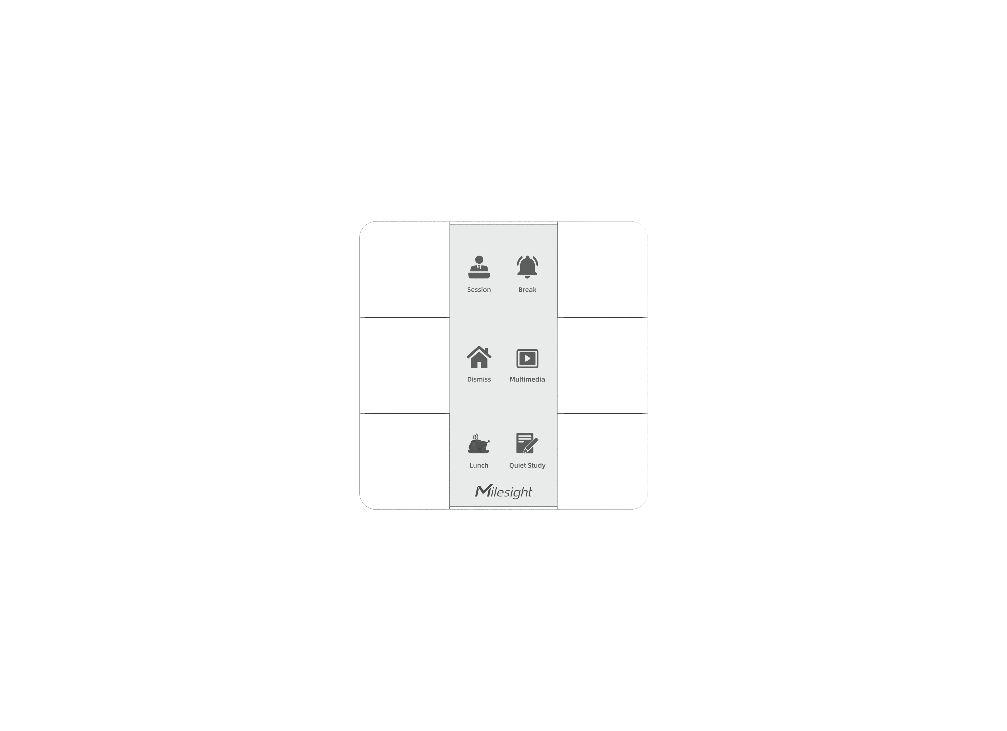 Milesight IoT Smart Scene Panel, WS136-868M LoRaWAN