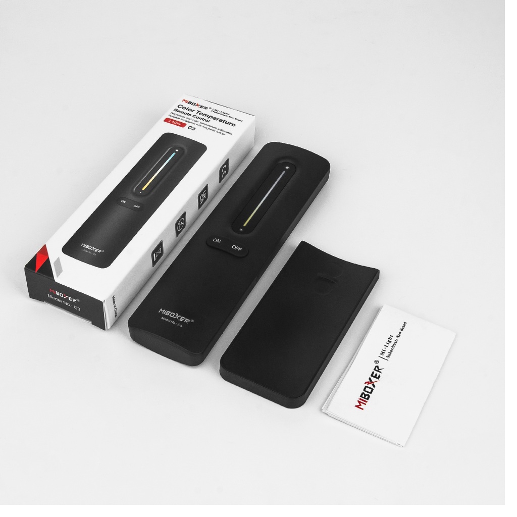 MiBoxer C3-W LED Fernbedienung 2,4GHz dual white (CCT) + Dimm (w)