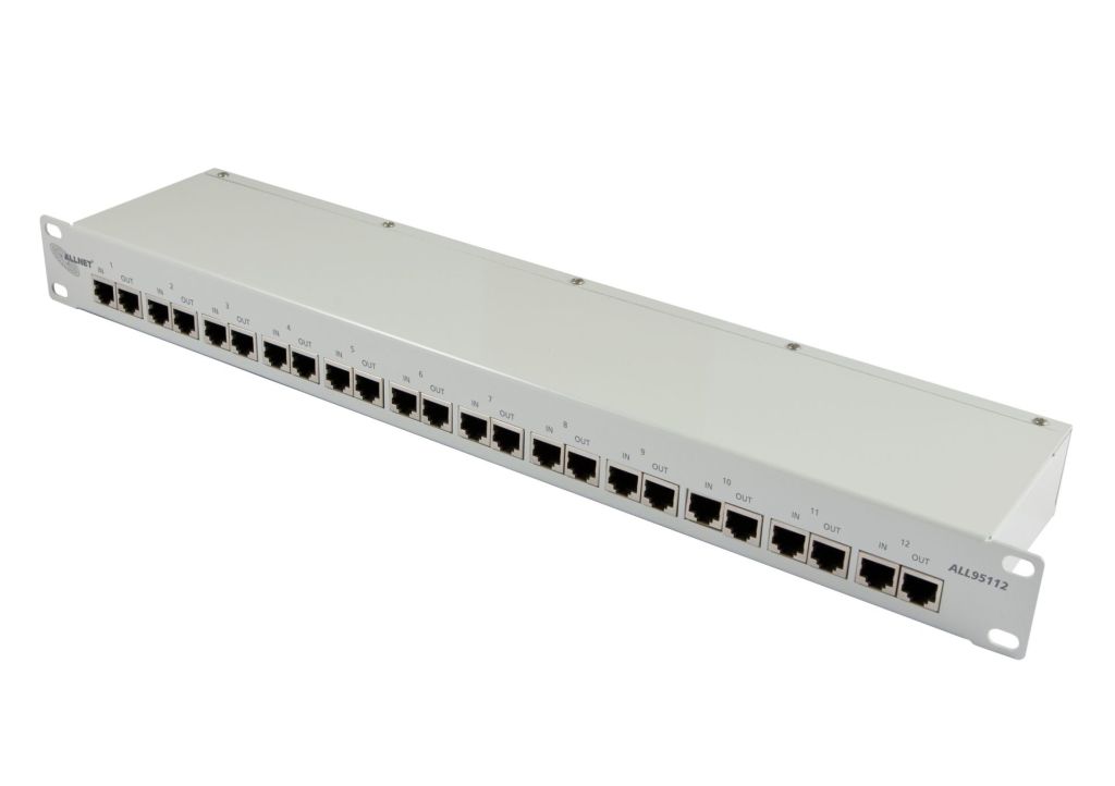 ALLNET ALL95112 / 12Port Überspannungschutz TP/ALL-IP-Anschlüsse ALLNET ALL95112 / 12Port Überspannungschutz TP/ALL-IP-Anschlüsse