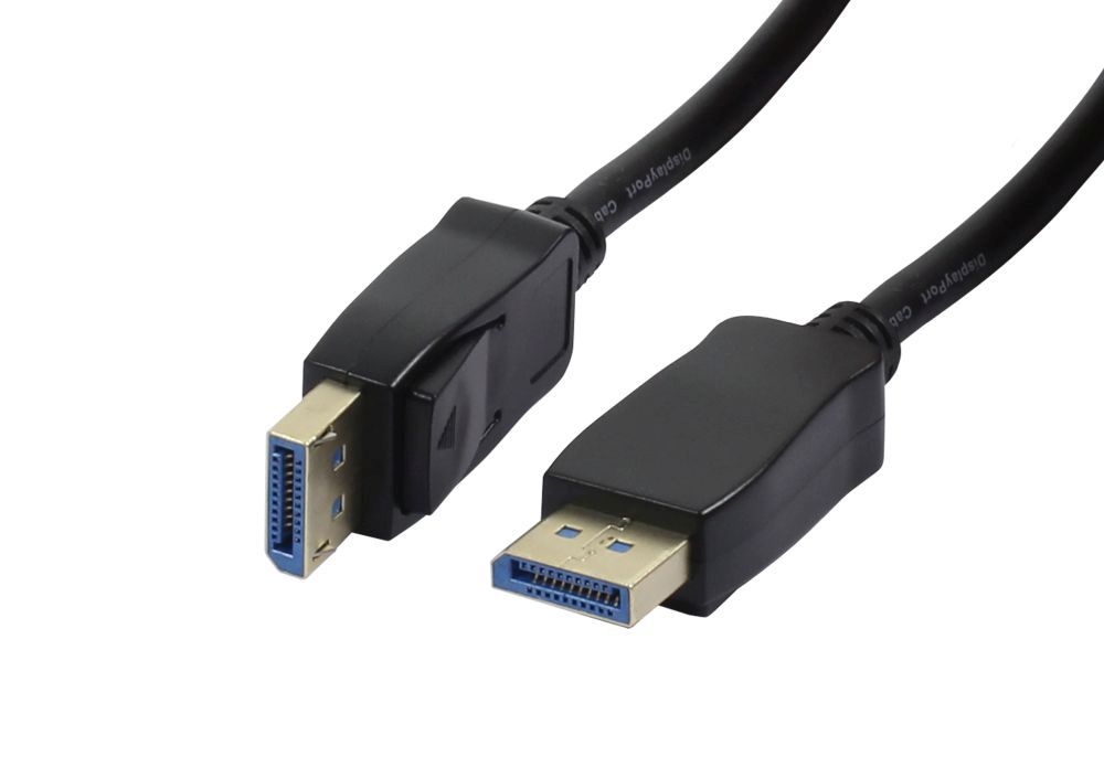 Kabel Video DisplayPort 2.0, ST/ST,  1,0m, Ultra HD II 10K@60HZ , 8 Bit HDR DSC , Synergy 21,