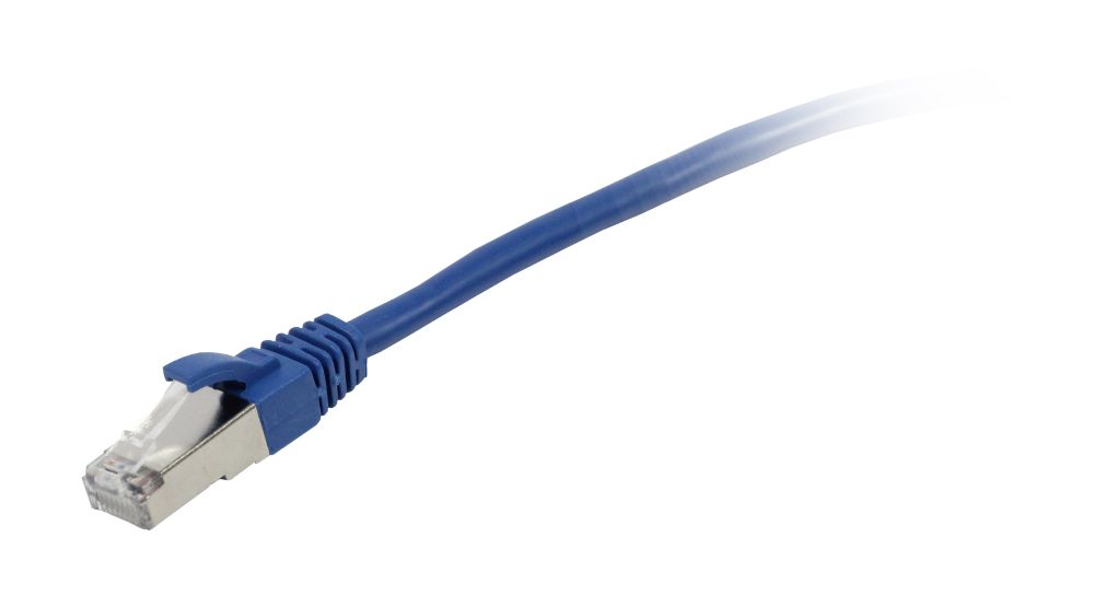 Patchkabel RJ45 FTP(F/UTP)  3m blau, CAT5e, Synergy 21,