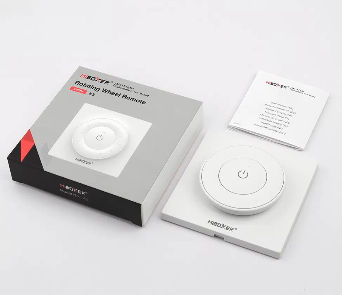 MiBoxer K3-W LED Fernbedienung Rotating Wheel Remote 2,4GHz (w) dual white (CCT)