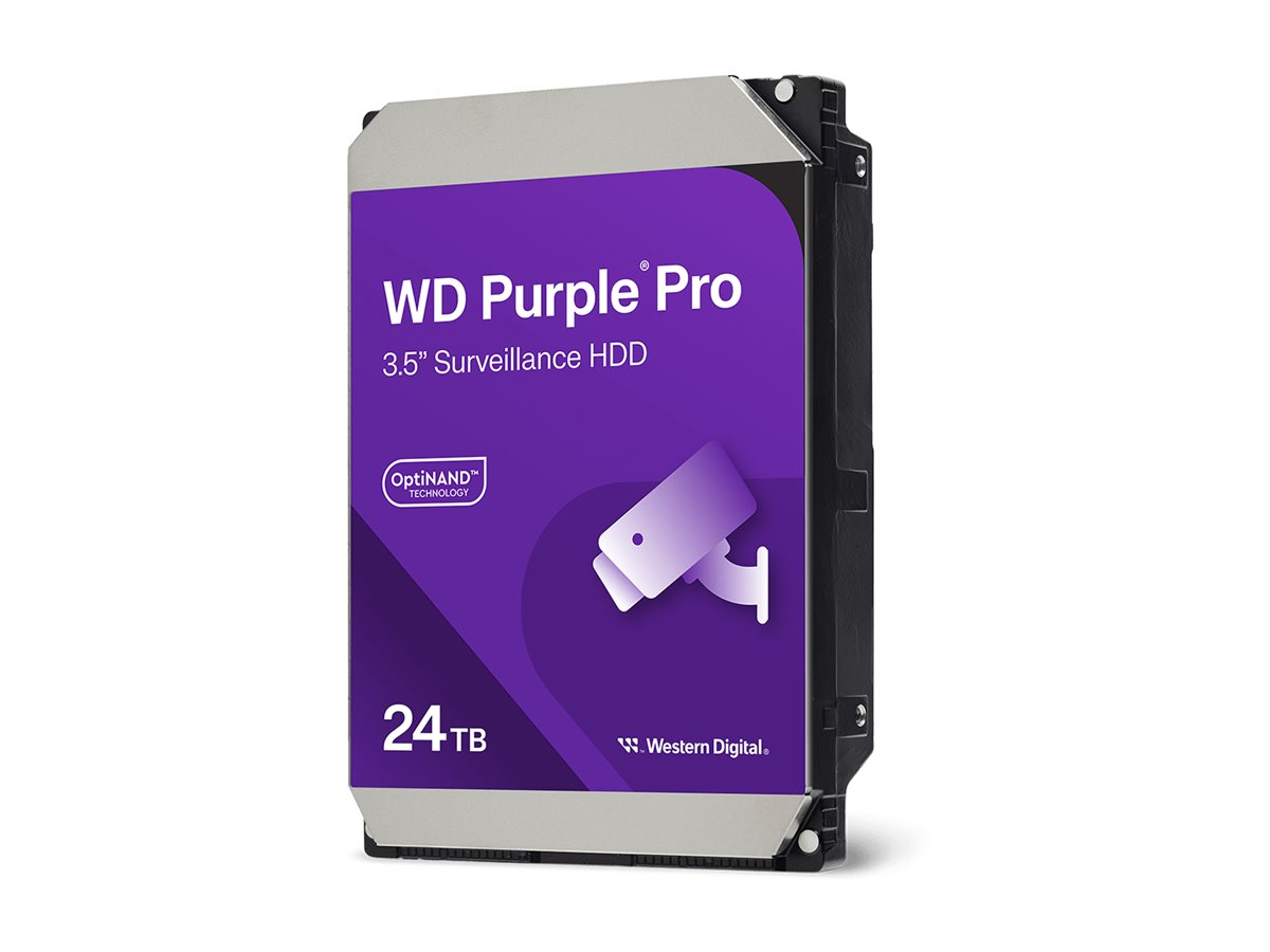 Western Digital Purple Pro WD241PURP internal hard drive 24 TB 7200 RPM 512 MB 3.5" Serial ATA