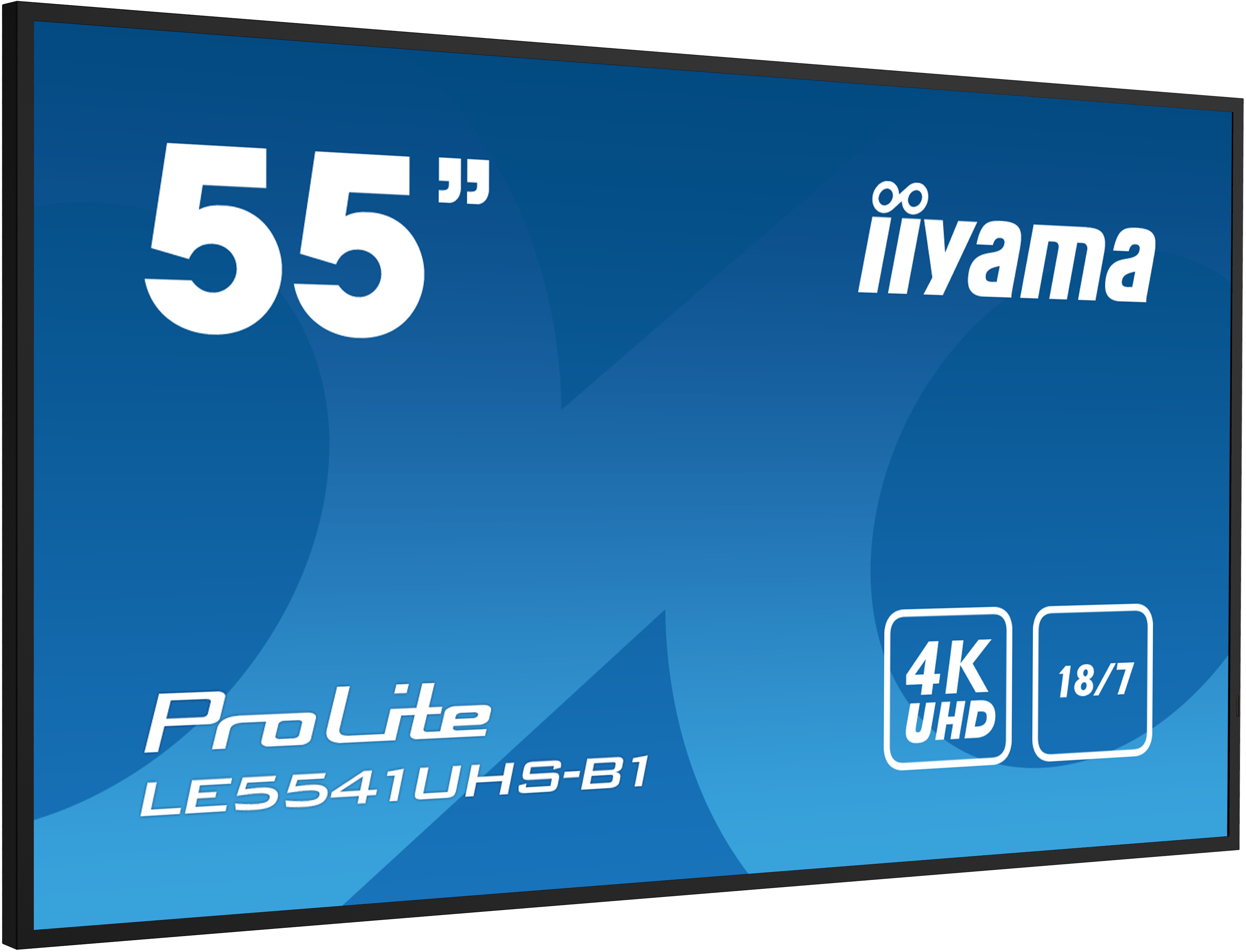 iiyama LE5541UHS-B1 Signage Display Digital signage flat panel 138.7 cm (54.6") LCD 350 cd/m² 4K Ultra HD Black 18/7