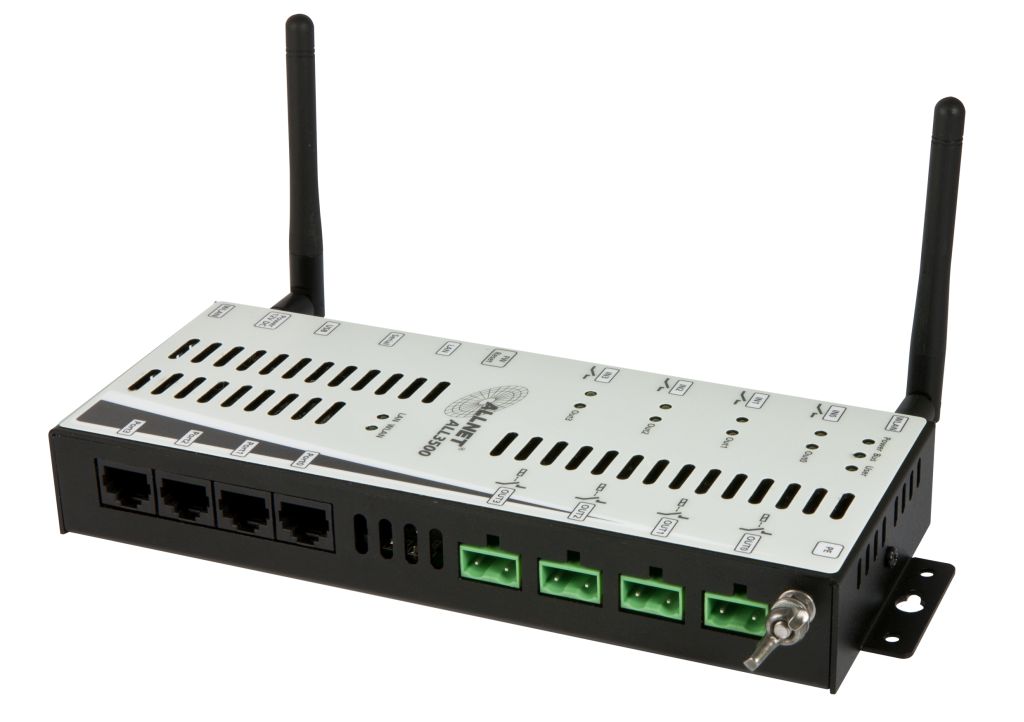 ALLNET MSR Zentrale "ALL3500v2" inkl. 4 Sensor Ports & WLAN für IP Gebäude Automation