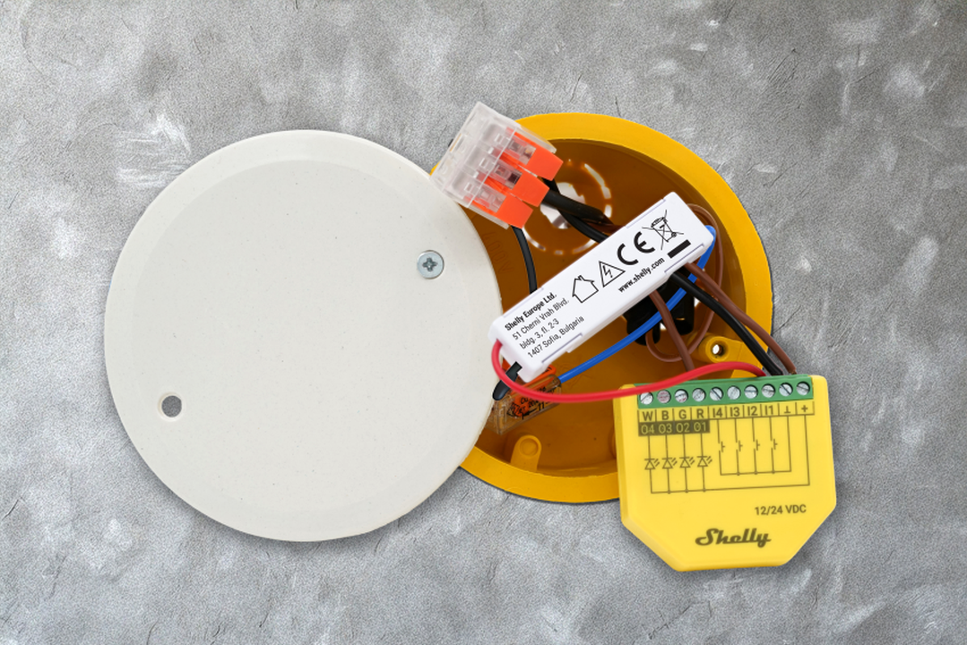 Shelly · Unterputz Zubehör · "1-Channel Decoupler 230V"