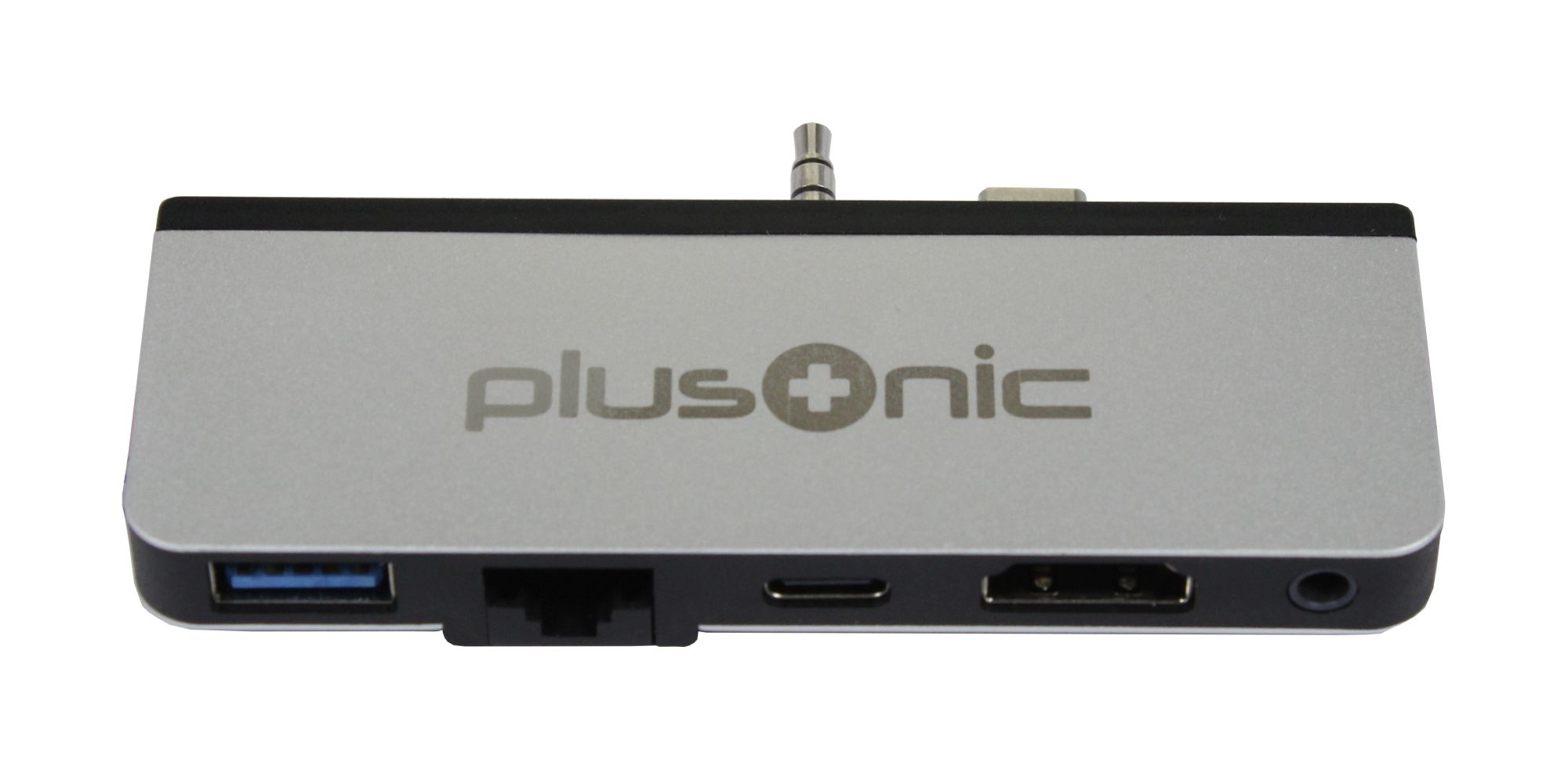Plusonic Docking Adapter/Hub für Microsoft Surface Go, 5in1: USB 3.0/RJ45 Gigabit-Ethernet/Type-C/HDMI/AUX Plusonic Docking Adapter/Hub für Microsoft Surface Go, 5in1: USB 3.0/RJ45 Gigabit-Ethernet/Type-C/HDMI/AUX