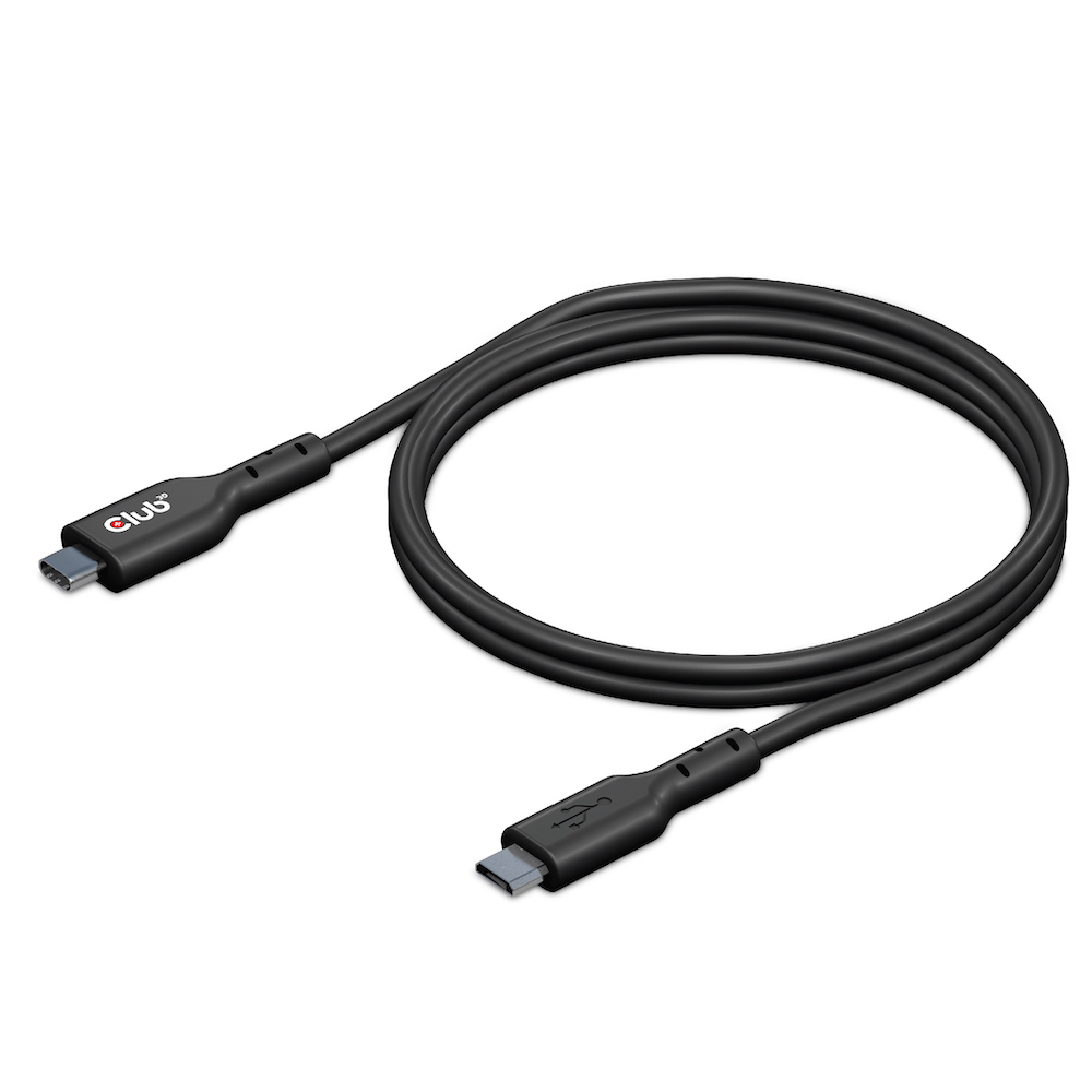 Kabel USB 3.2 C (St) => Micro USB (St)  1,0m *Club 3D*