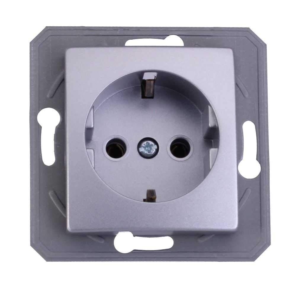TEM Series Ekonomik SOCKET protective contact 2P+E 16A 250V~ BV
