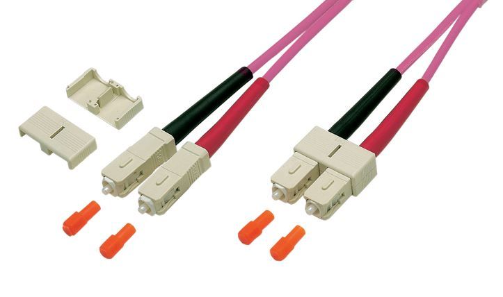 EFB Elektronik O0318.10 InfiniBand/fibre optic cable 10 m SC Turquoise