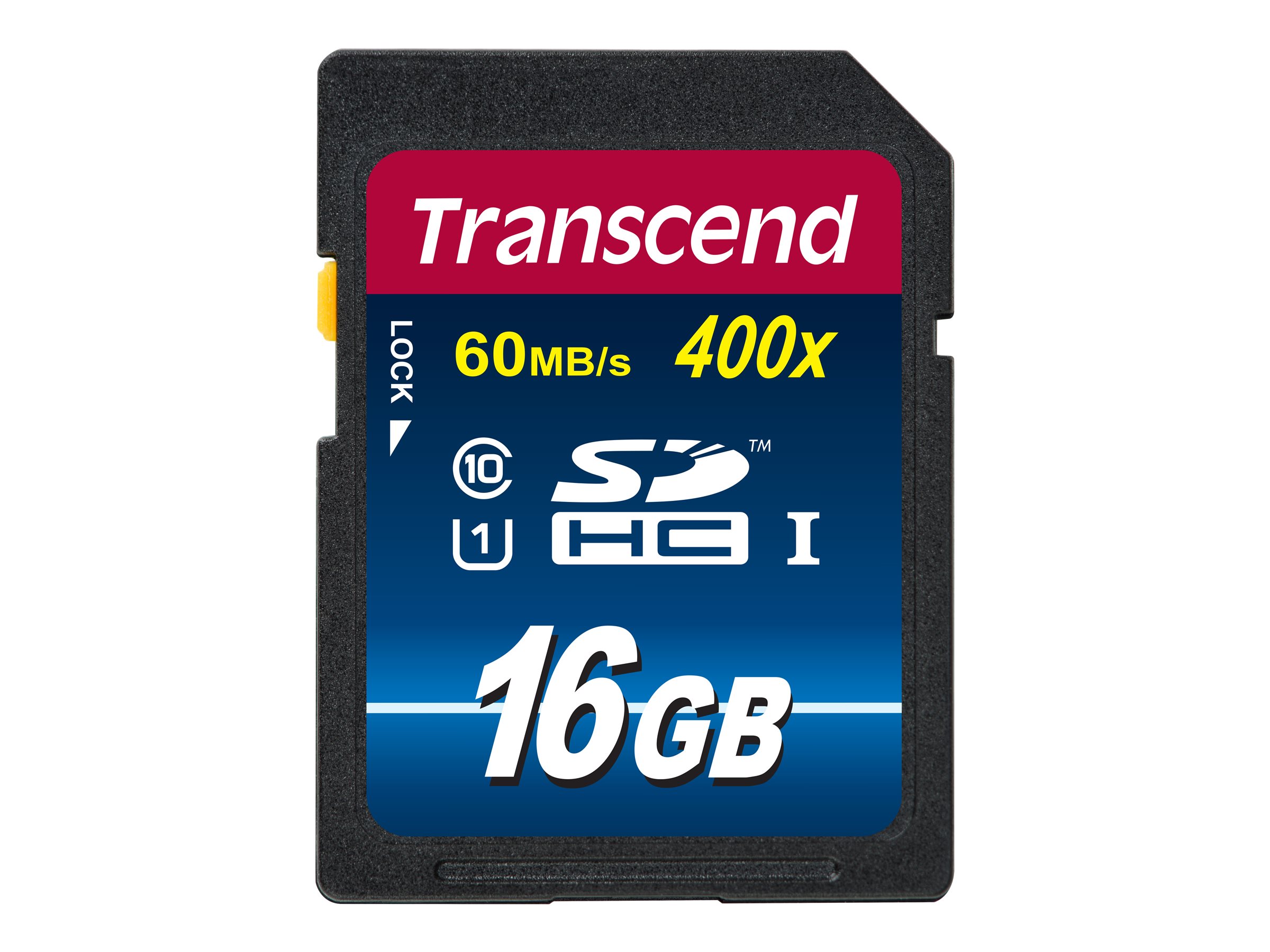Transcend SD Card SDXC/SDHC Class 10 UHS-I 16GB
