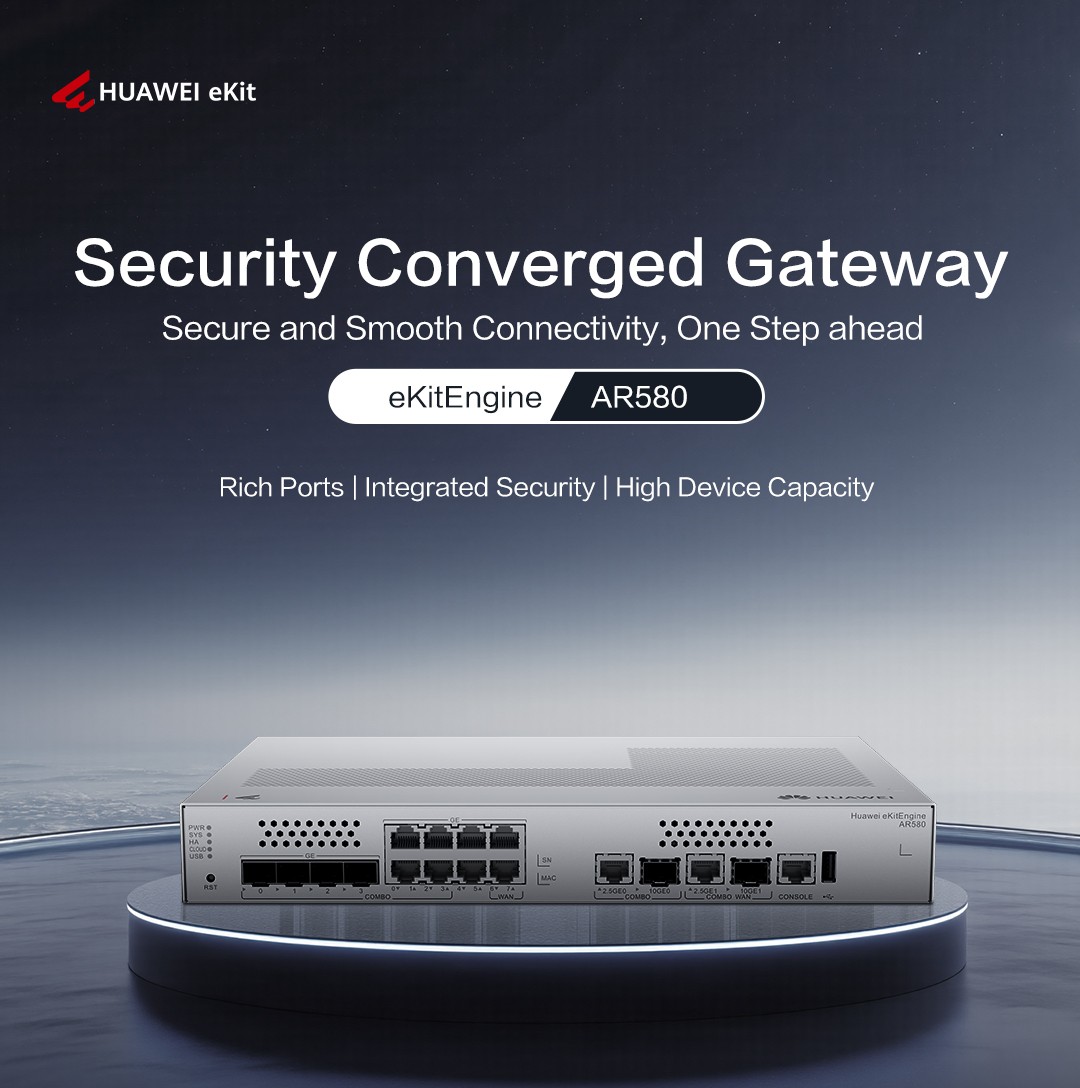 Huawei Multi Service Router • 10 GbE • AR580 • eKit
