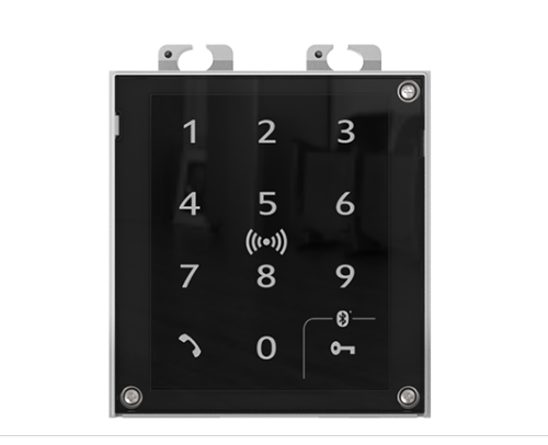 2N IP Verso Touch keypad & Bluetooth & RFID reader 125kHz, secured 13.56MHz, NFC, PICard compatible           