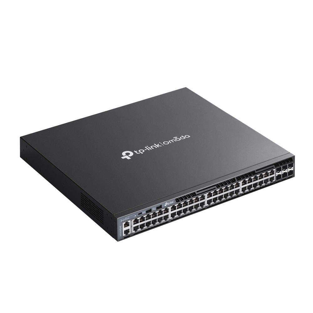 TP-Link Switch full managed Layer3 54 Port • 48x 1 GbE • 6x SFP+ • 19” • Omada • TL-SG6654X