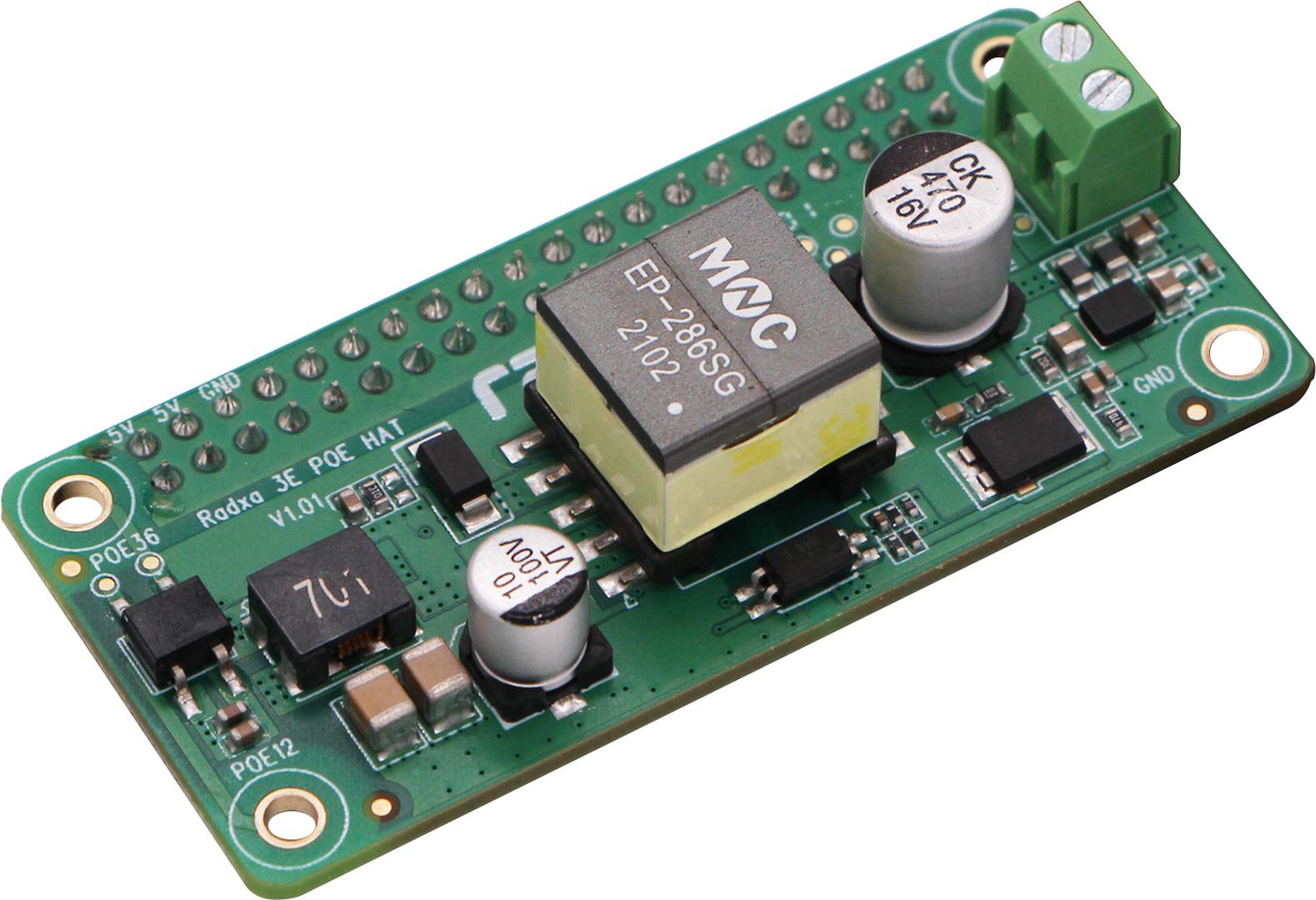 RADXA Zero 3E PoE HAT RADXA Zero 3E PoE HAT