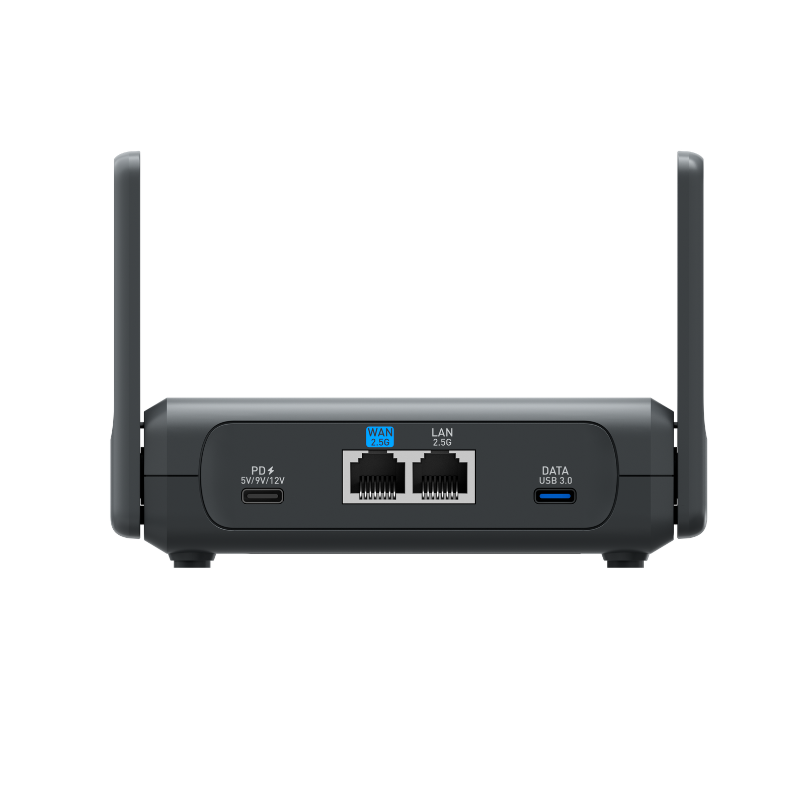 ALLNET Wireless Travel Router WIFI7 • BE10000 • 2.5GbE LAN/WAN • Pocket-sized Router for Home and Travel / WiFi Client "OpenWRT" 2,8"Touch Display • Slate 7 Pro