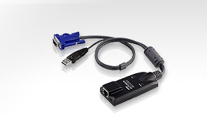 ATEN KA7570 KVM cable Black