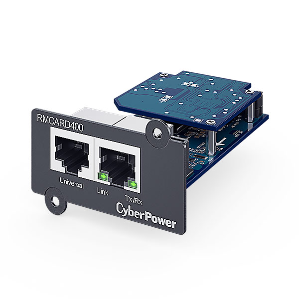 CyberPower USV, zbh. SNMP Netzwerkkarte Gigabit für OR/OL/OLS/PR Serie, mit Anschluss für Environment Sensor CyberPower USV, zbh. SNMP Netzwerkkarte Gigabit für OR/OL/OLS/PR Serie, mit Anschluss für Environment Sensor