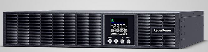 CyberPower OLS3000ERT2UA uninterruptible power supply (UPS) Double-conversion (Online) 2 kVA 1800 W 8 AC outlet(s)