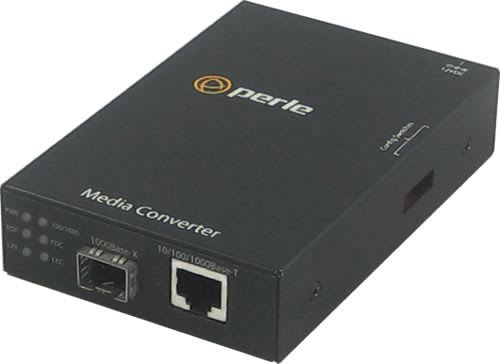 Perle Medien Rate Konverter 10/100/1000 RJ45/SFP "Indust. T