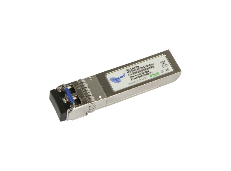ALLNET Switch Modul ALL4760 SFP+(Mini-GBIC), 10Gbit Multimode, bis 220m, LRM/LC, *nur für Multimode 50/125u Kabel OM1-4* ALLNET Switch Modul ALL4760 SFP+(Mini-GBIC), 10Gbit Multimode, bis 220m, LRM/LC, *nur für Multimode 50/125u Kabel OM1-4*