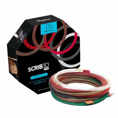 3Doodler Filament / Scrib3D Pro / 7x 9m Farben Nachfüllpack