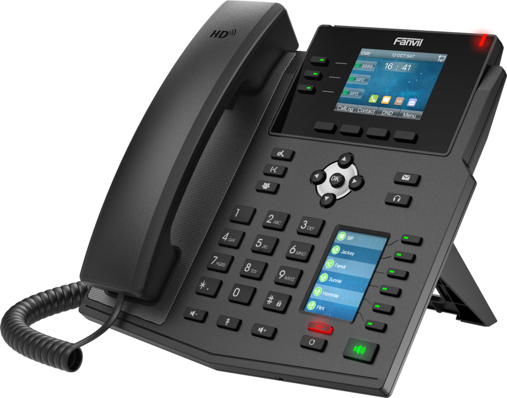 Fanvil X4U V2 VoIP-Telefon PoE