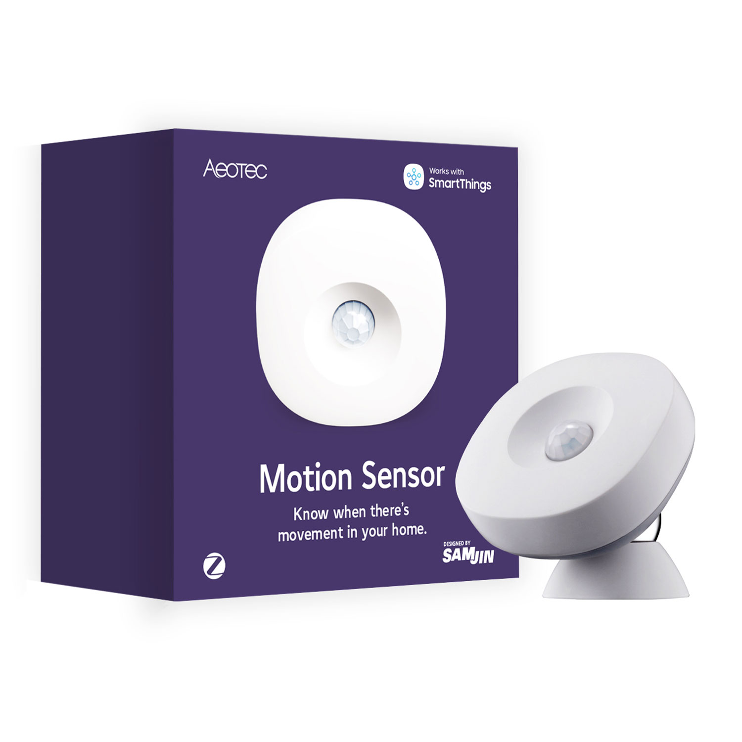 Aeotec Smart Things · "Motion Sensor" · Bewegungsmelder · Zigbee