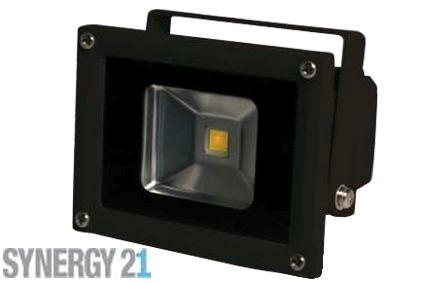 Synergy 21 LED Spot Outdoor Baustrahler 10W Schwarzes Case - Rot V2