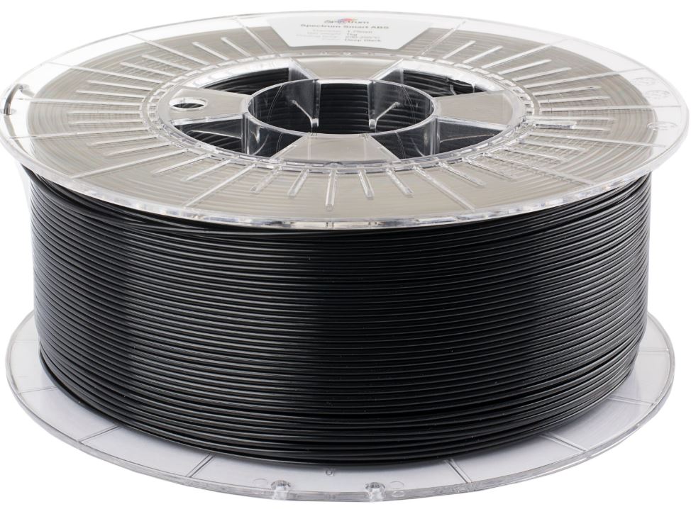 Spectrum 3D Filament / ABS Smart / 1,75mm / Deep Black / Schwarz / 1kg Spectrum 3D Filament / ABS Smart / 1,75mm / Deep Black / Schwarz / 1kg
