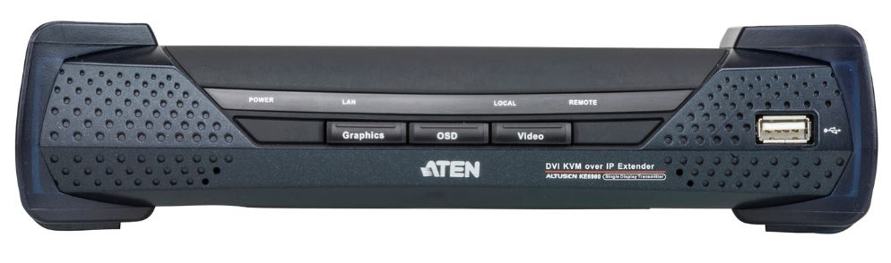 Aten KVM-Extender, over IP, nur Empfänger, DVI, ( Receiver only)