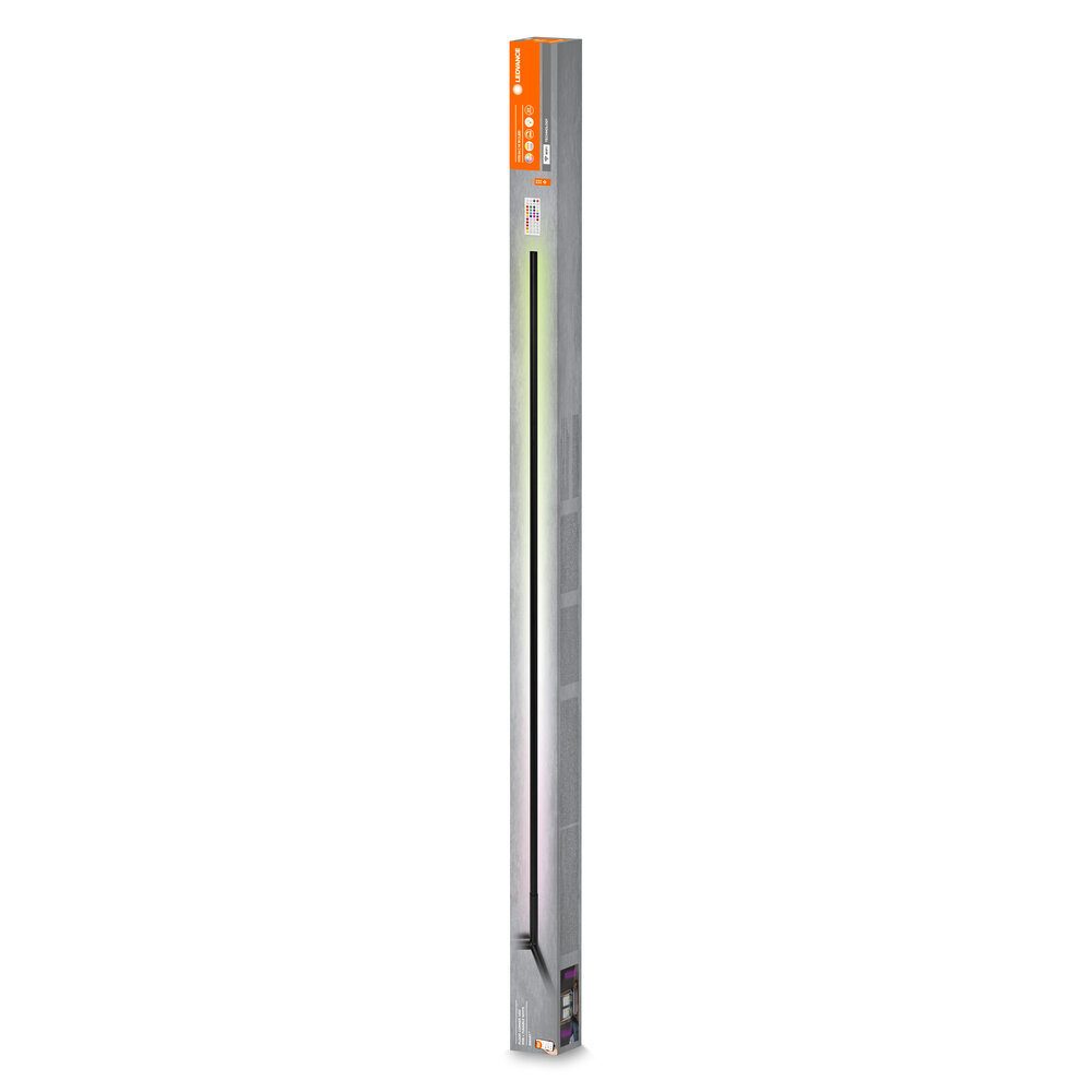 LEDVANCE SMART WIFI FLOOR CORNER WITH REMOTE CONTROL Black 1400mm RGB + TW